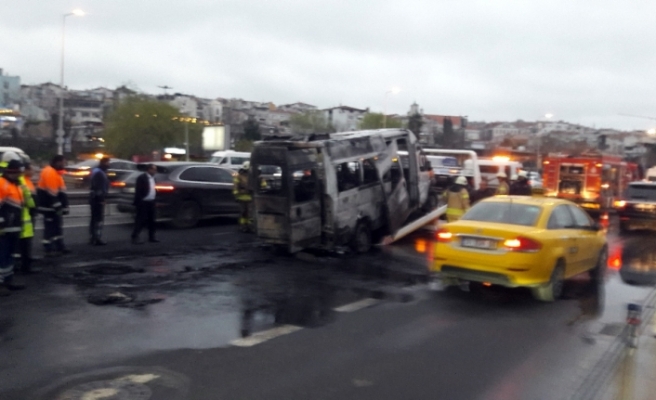 İstanbul’da sürücünün dikkati faciayı önledi