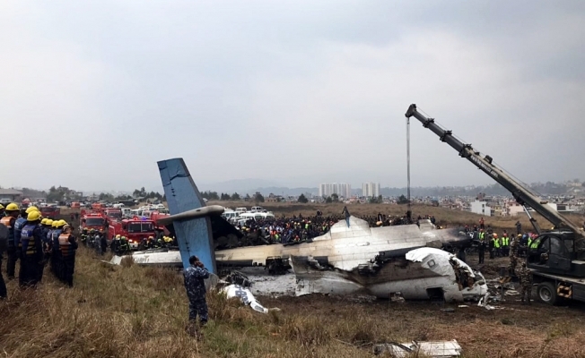 Nepal’deki uçak kazasında bilanço 49’a yükseldi