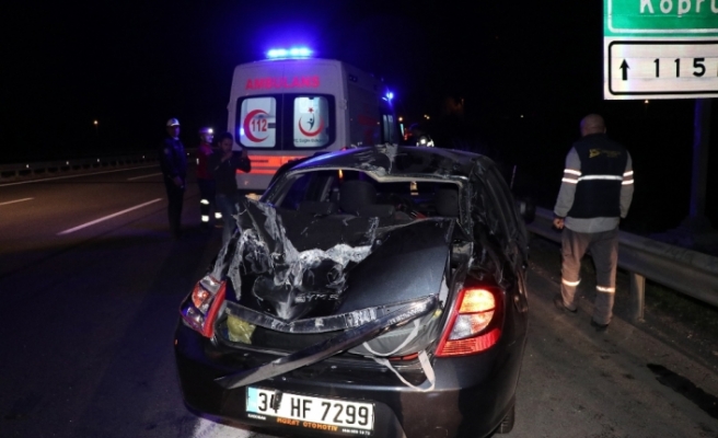 Bolu’da zincirleme trafik kazası: 7 yaralı