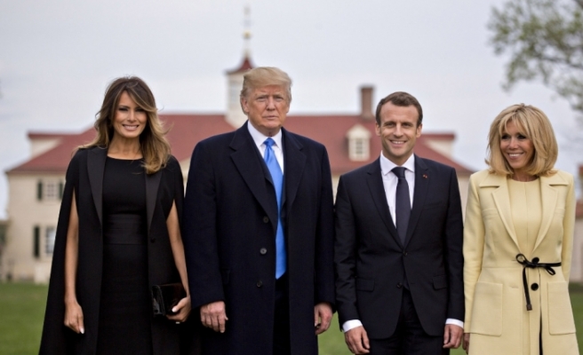 Fransa’da Trump’a üst düzeyde ağırlama