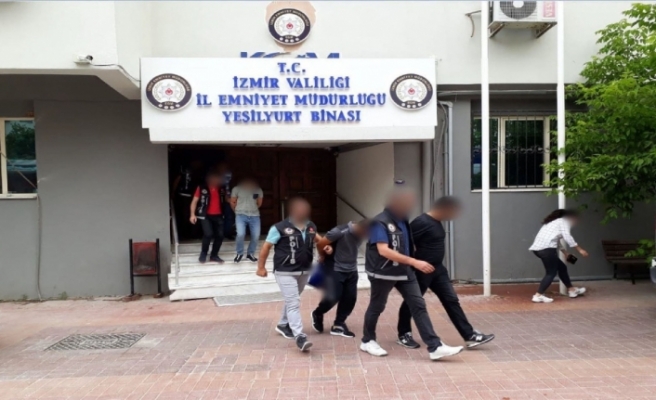İzmir’de uyuşturucu operasyonu: 18 gözaltı