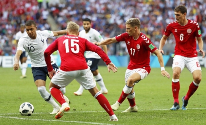 Fransa-Danimarka maçında gol sesi çıkmadı