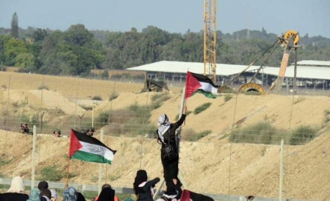 Gazze’nin İsrail sınırında 134 kişi yaralandı