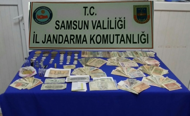 Samsun’da 1 milyon dolarlık banknot ele geçirildi