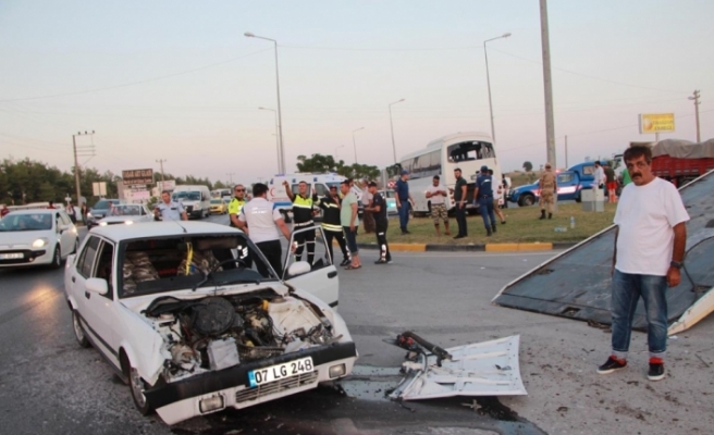 Antalya’da trafik kazası: Çok sayıda yaralı var