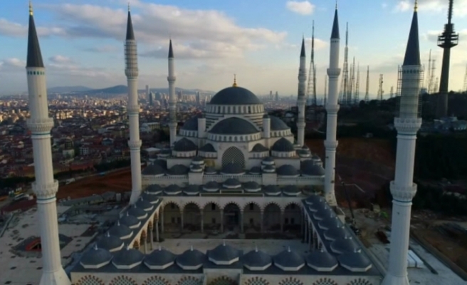 Çamlıca Camii’nde sona yaklaşıldı