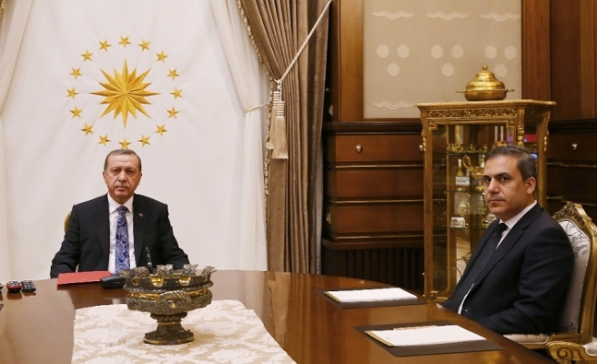 Erdoğan MİT Başkanı Fidan’ı kabul etti