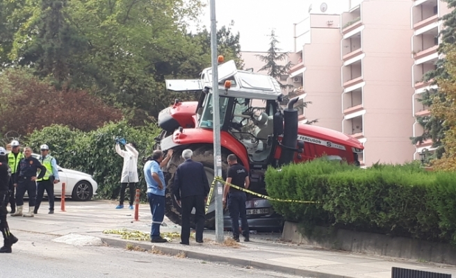 Ankara’da traktör alarmı