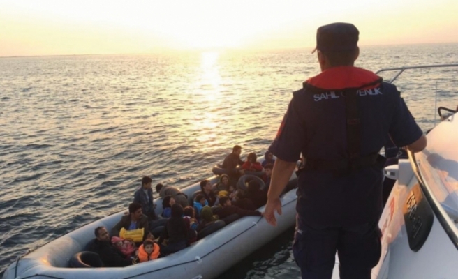 Didim’de 50 kaçak göçmen yakalandı