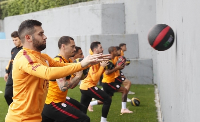 Galatasaray Bursaspor maçı hazırlıklarını sürdürdü