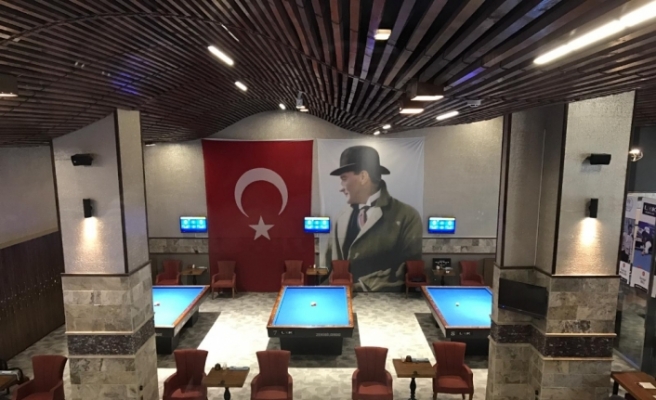 Türkiye 3 Bant Bilardo Turnuvası başladı