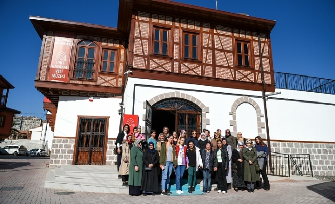 Altındağ Belediyesi tarafından hayata geçirilen "Hacı Bayram Veli Müzesi"ne büyük ilgi.