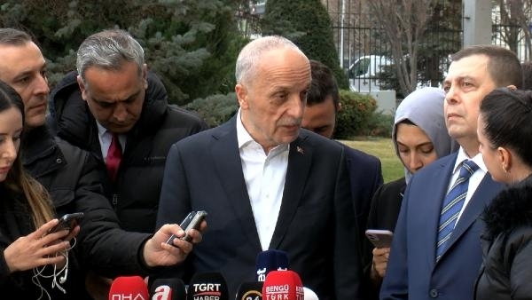 Cumhurbaşkanı Erdoğan, TÜRK-İŞ Başkanı Ergün Atalay'ı kabul etti