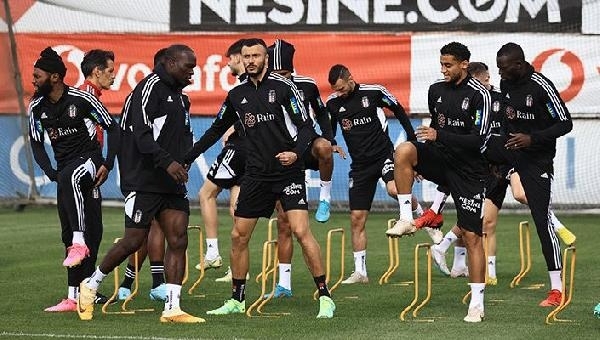 Beşiktaş, Galatasaray maçının hazırlıklarını sürdürdü