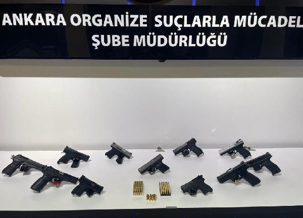 Ankara'da 'silah kaçakçılığı' operasyonu: 4 gözaltı