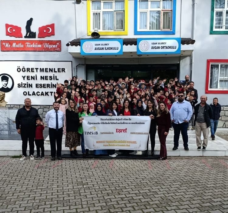 İSTANBUL, – UŞAK’ın Ulubey ilçesine bağlı Avgan İlköğretim Okulu’nda 24