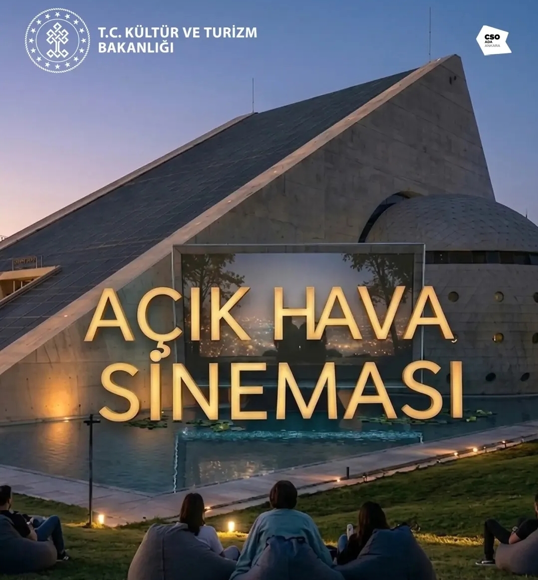 CSO ADA ANKARA’DA YAZ AKŞAMLARI SİNEMA VE MÜZİKLE RENKLENİYOR Başkentin