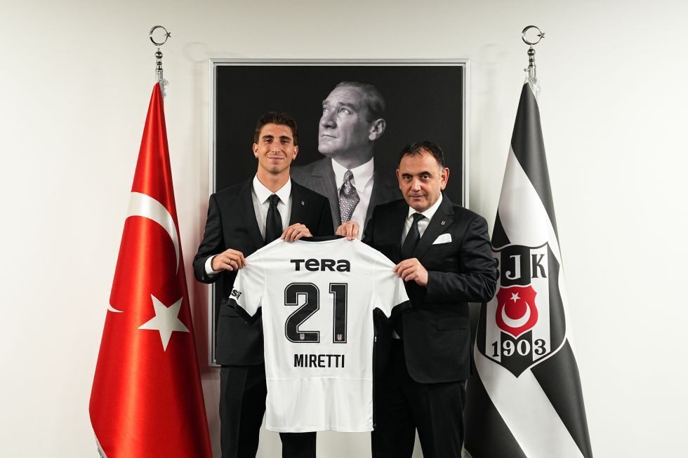 İSTANBUL, – BEŞİKTAŞ, 23 yaşındaki orta saha Fabio Miretti’yi satın