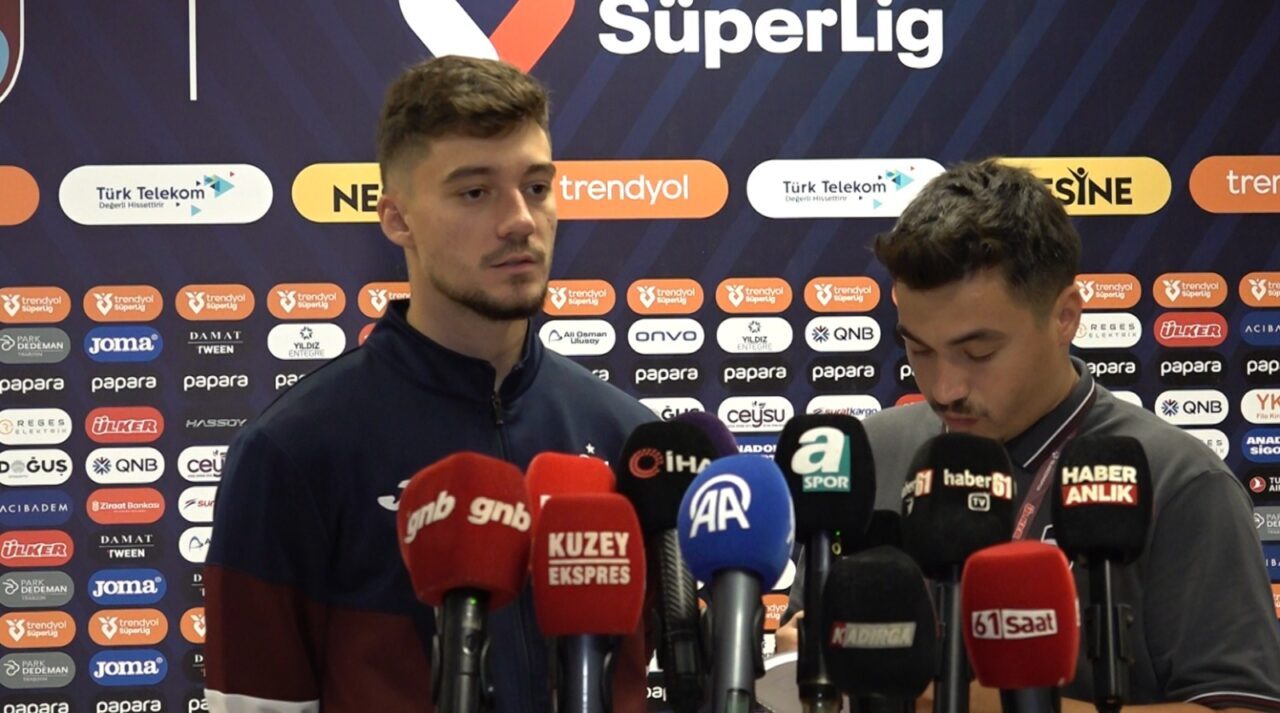 Efnan KÖSE / TRABZON, – TRABZONSPORLU futbolcu Ernest Muçi, “Bugün