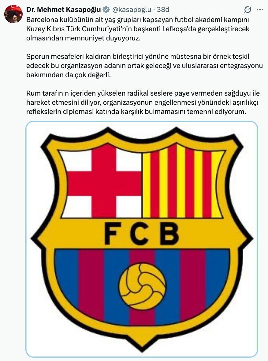 İZMİR, – İSPANYA ve dünya futbolunun önemli kulüplerinden Barcelona’nın, alt