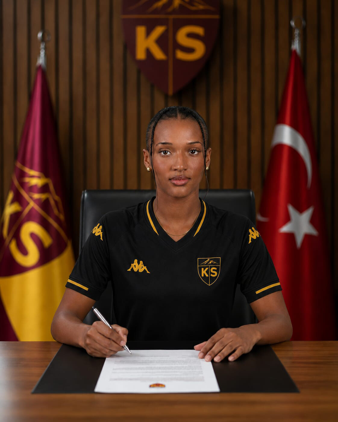 İlyas KAPLAN/KAYSERİ, – KADIN Futbol Süper Ligi takımlarından Kayseri Kadın