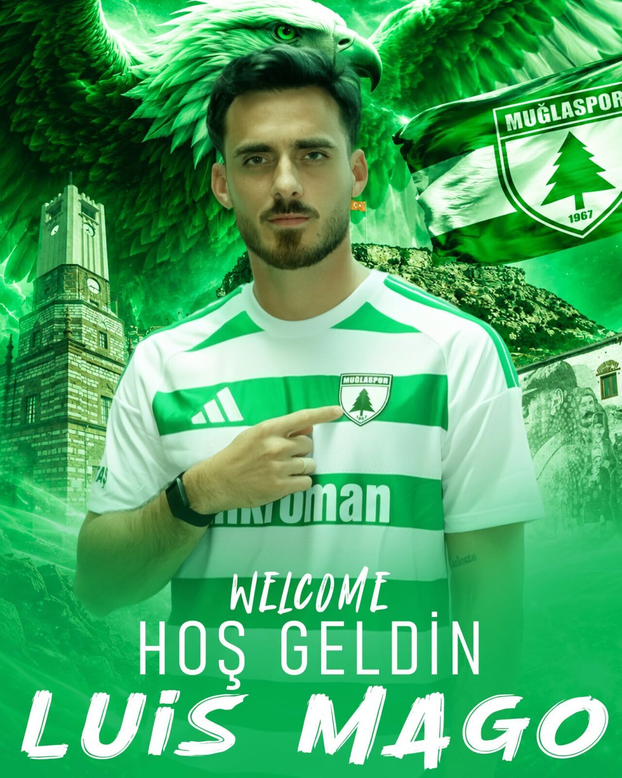 MUĞLA, – 1’inci Lig’in yeni ekibi Muğlaspor, transferde daha önce