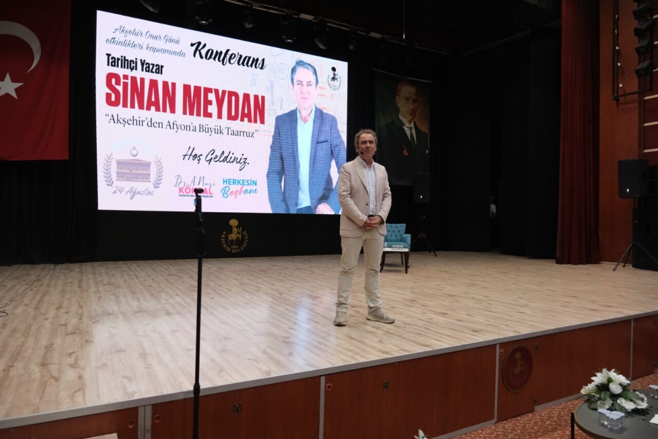 KONYA, – AKŞEHİR’İN Onur Günü etkinlikleri kapsamında düzenlenen söyleşi programında