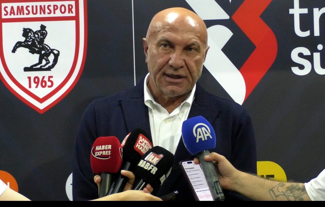Emre ŞAHİNOL / SAMSUN, – SAMSUNSPOR Kulübü Başkanı Yüksel Yıldırım,