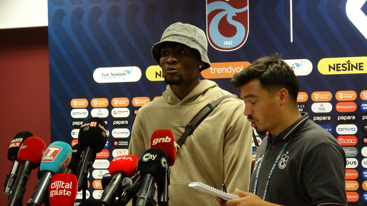 Salim SARIKOÇ/TRABZON, – TRABZONSPOR’un savunma oyuncusu Chibuike Nwaiwu, “Konuşmam gerekirse