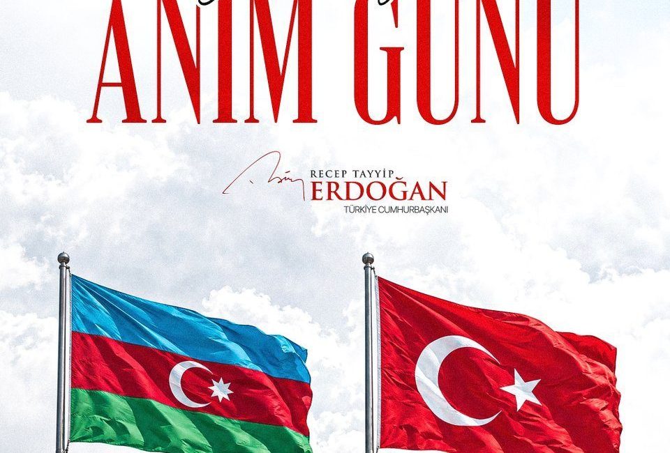 Cumhurbaşkanı Erdoğan’dan 27 Eylül Azerbaycan Anım Günü mesajı İSTANBUL, – CUMHURBAŞKANI Recep Tayyip Erdoğan, 27 Eylül Azerbaycan Anım