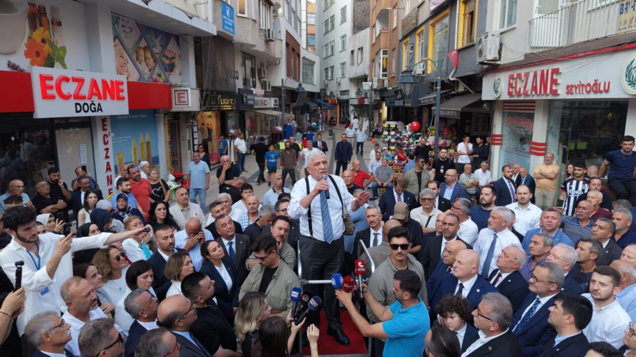 Dervişoğlu, memleketi Ordu’ya geldi Dursun Mehmet ŞAHİN / FATSA (Ordu), – İYİ Parti Genel
