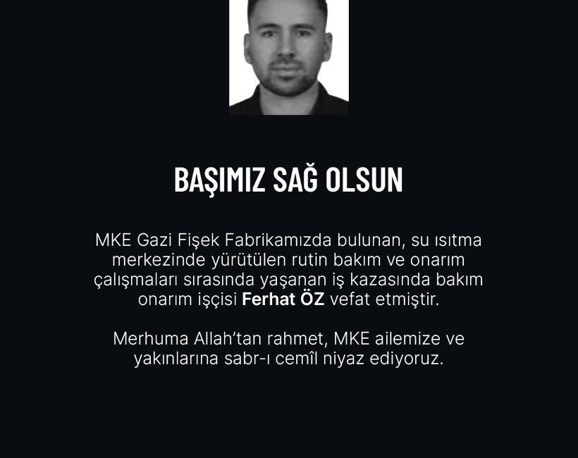 ANKARA, – ANKARA’nın Etimesgut ilçesindeki Makine ve Kimya Endüstrisi Kurumu