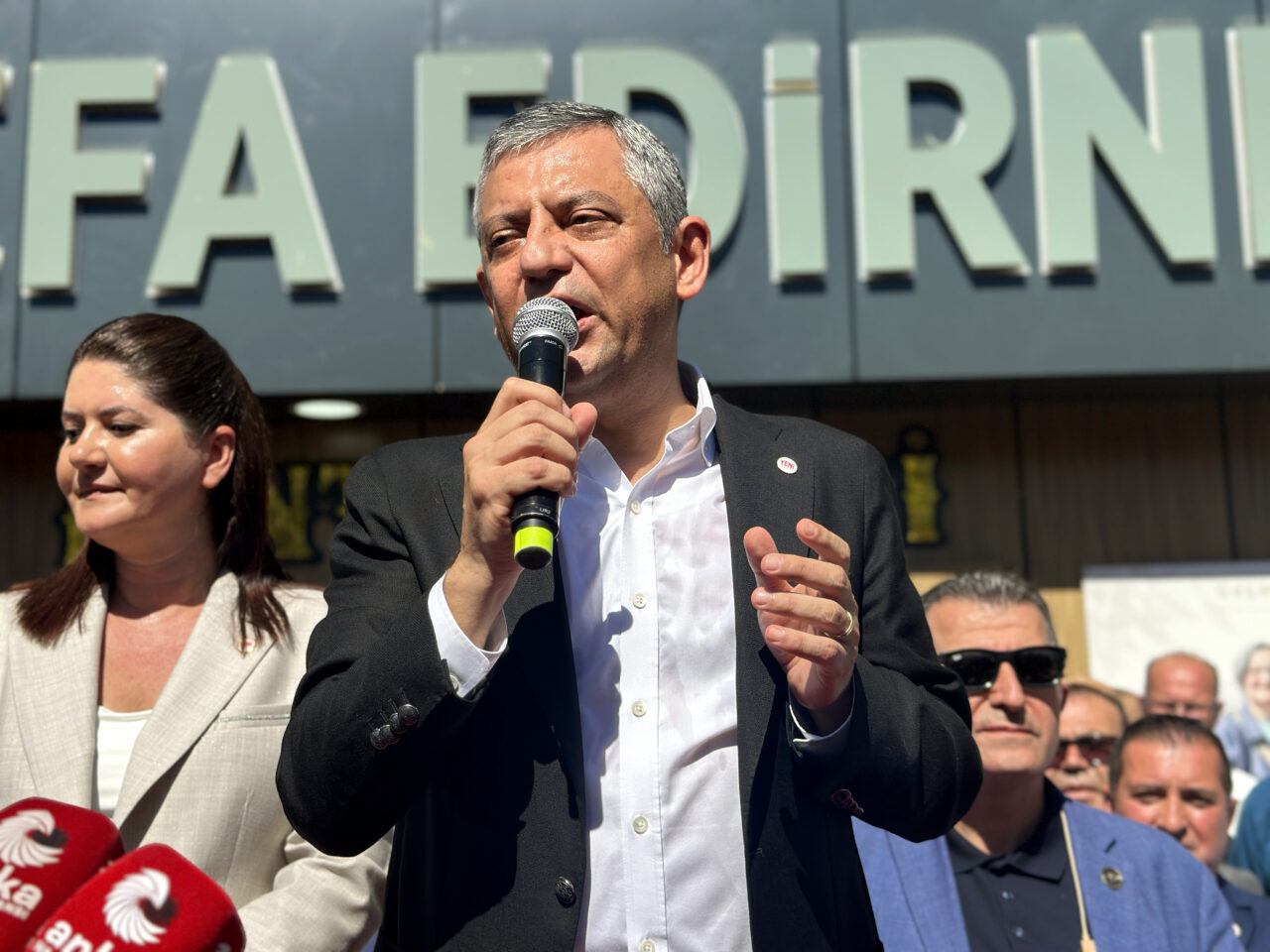 Olgay GÜLER-Umut IŞIK-Batuhan SEVER/EDİRNE, – YENİ Parti Genel Başkanı Özgür