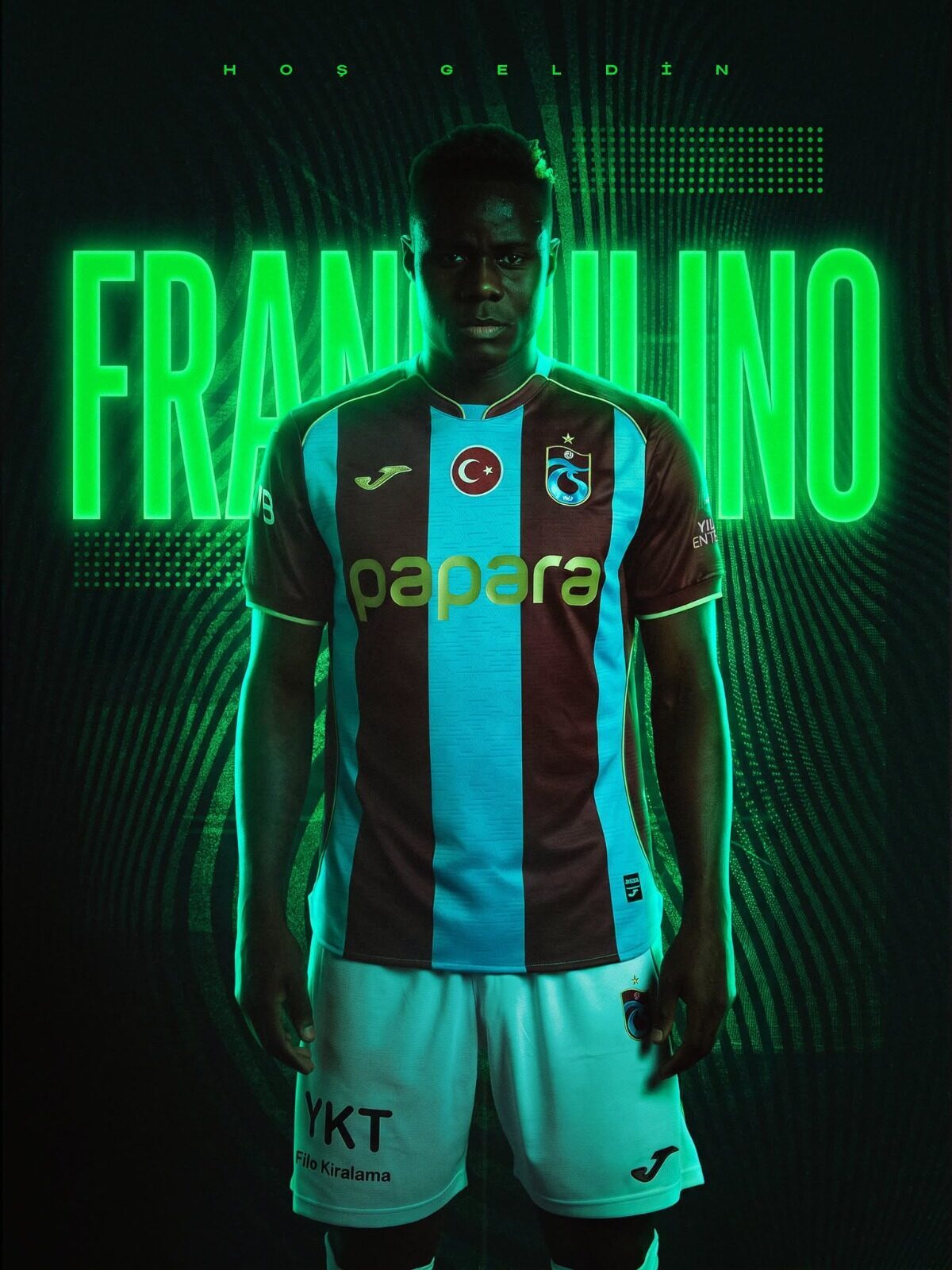 Nurgül GÜNAYDIN / TRABZON, – TRABZONSPOR, Midtjylland forması giyen Franculino