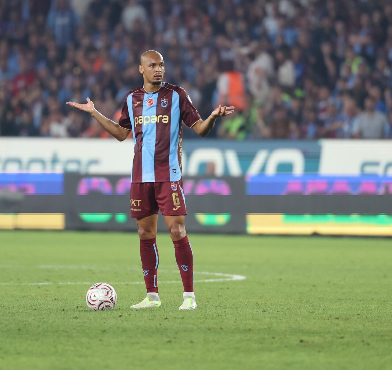 Nurgül GÜNAYDIN / TRABZON, – TRABZONSPOR’un yeni transferi Fabinho, bordo