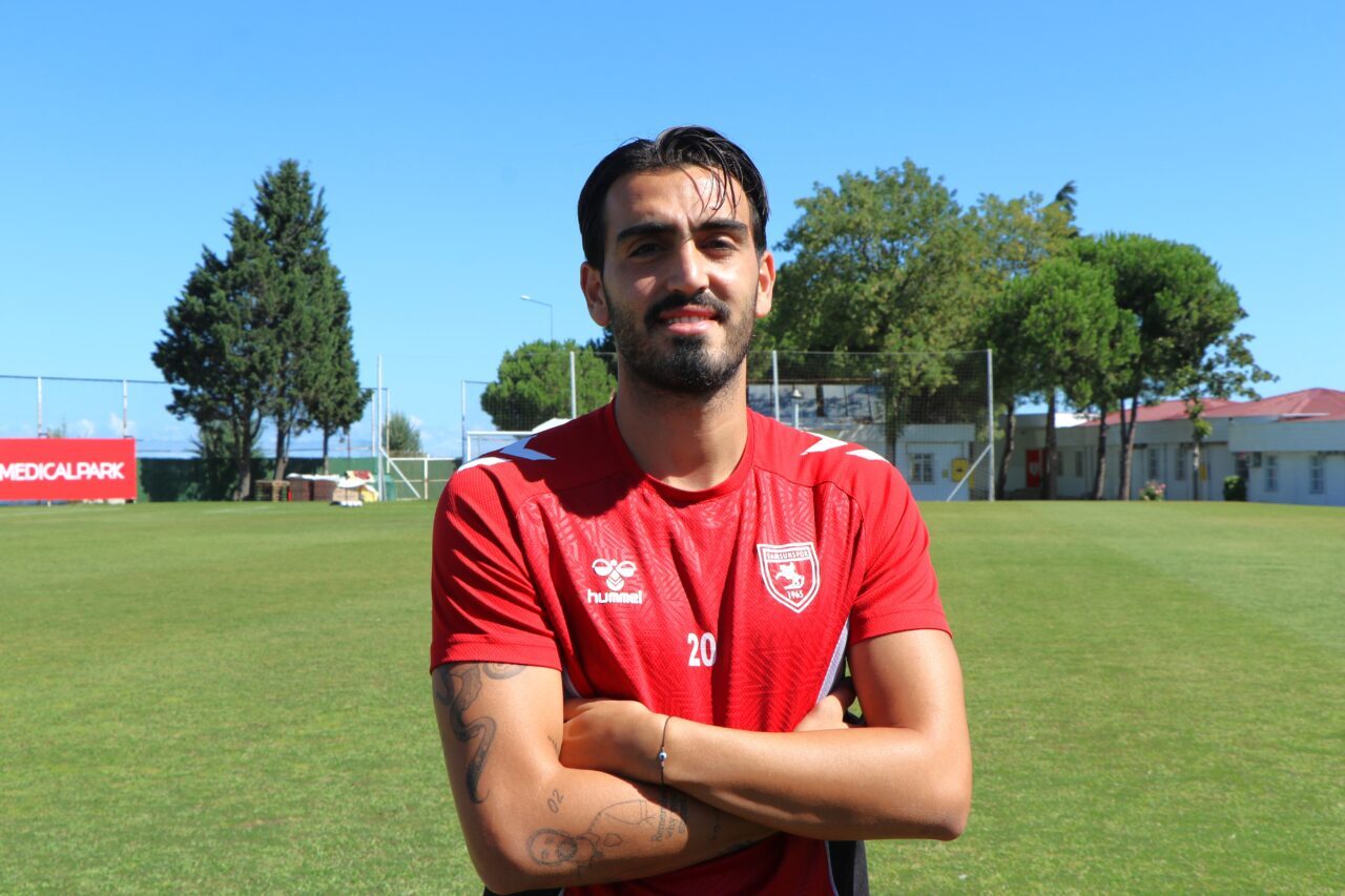 Berkay YILDIZ / SAMSUN, – SAMSUNSPOR’un orta saha oyuncusu Yalçın