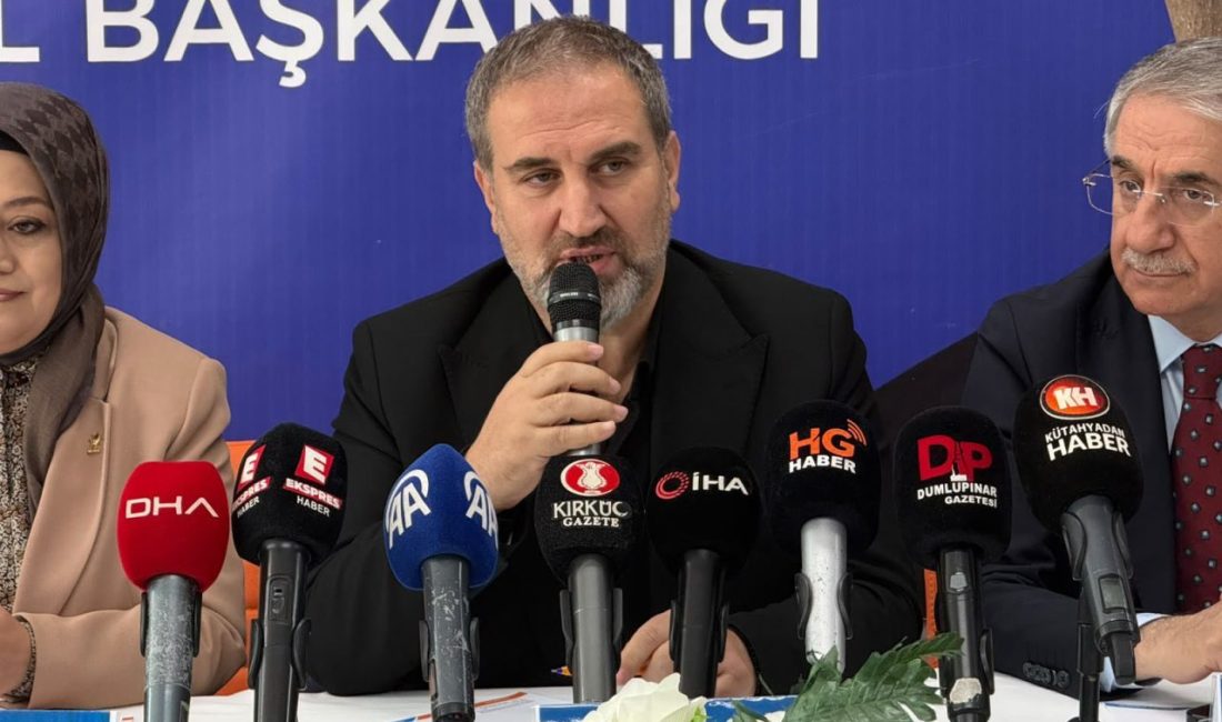 Oğuzhan KILIÇ/KÜTAHYA, – AK Parti Genel Başkan Yardımcısı ve Ar-Ge