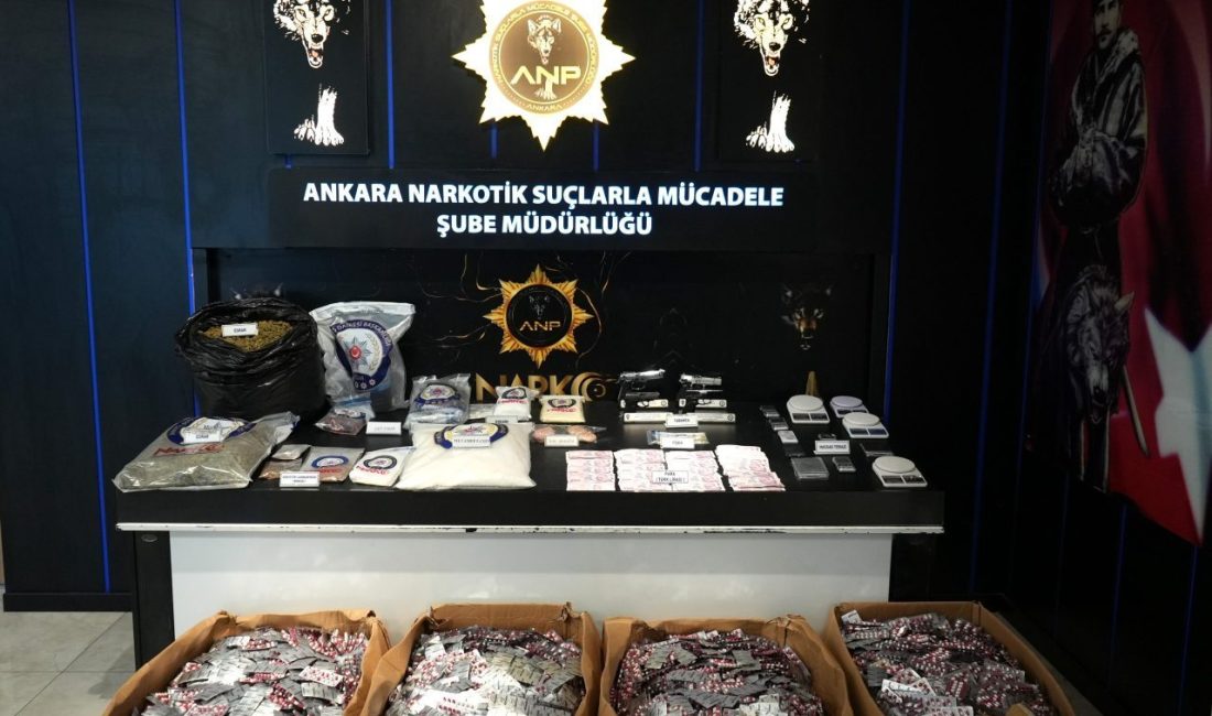 ANKARA, – ANKARA’da, uyuşturucu ticaretine yönelik olarak son 1 haftada