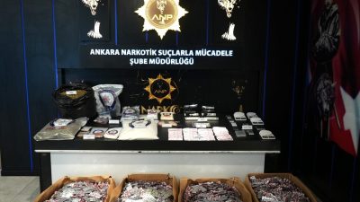 ANKARA, – ANKARA’da, uyuşturucu ticaretine yönelik olarak son 1 haftada