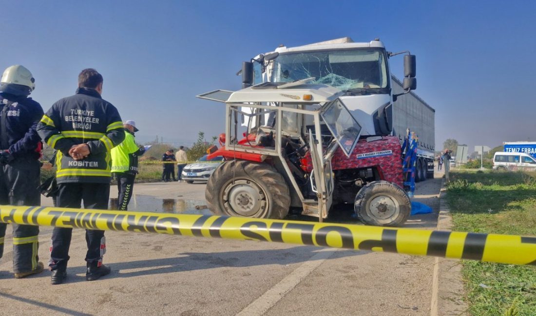 Askeri malzeme taşıyan TIR’la traktör çarpıştı: 1 ölü, 1 yaralı İbrahim UĞUR/ERBAA (Tokat), – TOKAT’ın Erbaa ilçesinde askeri malzeme taşıyan