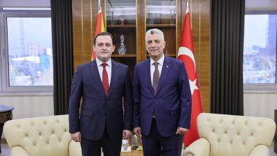 ANKARA, – TİCARET Bakanı Ömer Bolat, Kuzey Makedonya Uluslararası İş