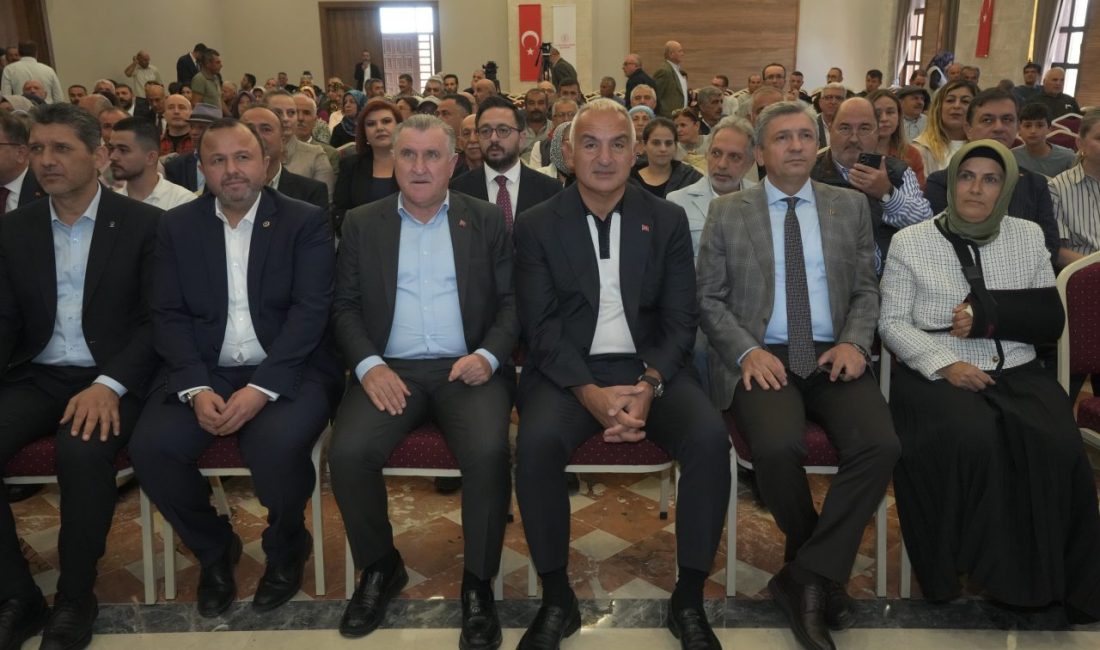 ANTALYA, – KÜLTÜR ve Turizm Bakanı Mehmet Nuri Ersoy, “Hedefimiz;
