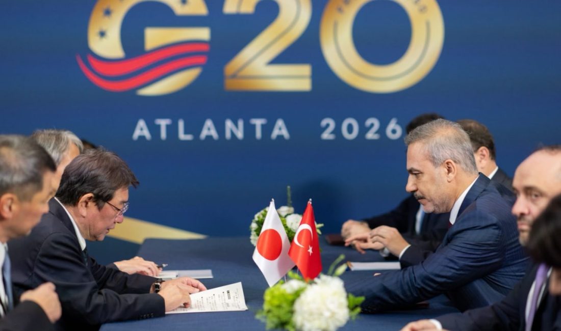 ANKARA, – DIŞİŞLERİ Bakanı Hakan Fidan, Atlanta’da düzenlenen G20 Dışişleri