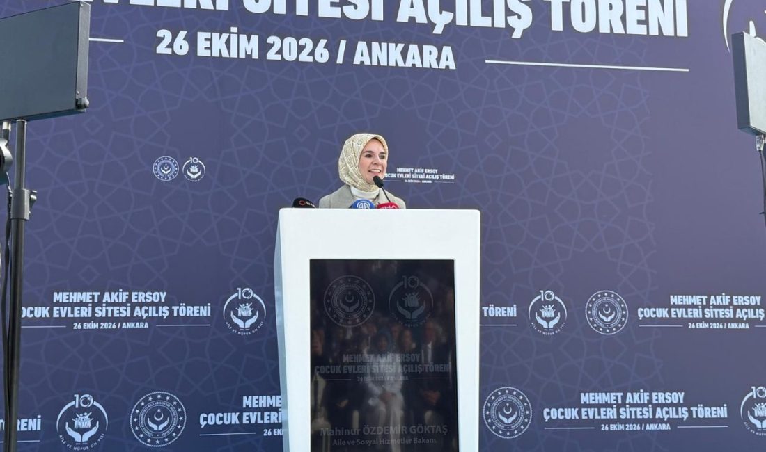 Ruken KADIOĞLU-Canberk ÖZTÜRK/ANKARA, – AİLE ve Sosyal Hizmetler Bakanı Mahinur
