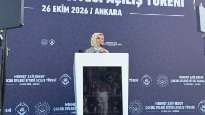 Ruken KADIOĞLU-Canberk ÖZTÜRK/ANKARA, – AİLE ve Sosyal Hizmetler Bakanı Mahinur