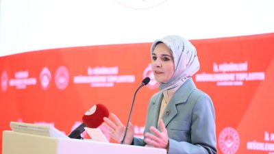ANKARA, – AİLE ve Sosyal Hizmetler Bakanı Mahinur Özdemir Göktaş,