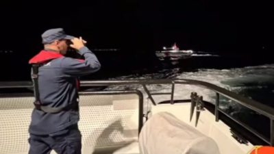 VALİLİK: CANSIZ BEDENİNE ULAŞILDI Balıkesir’in Ayvalık ilçesi Kız Adası yakınlarında