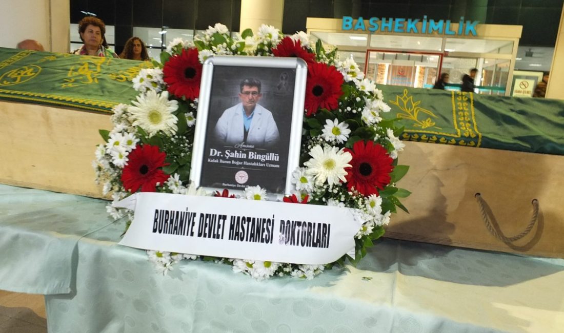 GÖREV YAPTIĞI HASTANEDE TÖREN DÜZENLENDİ Balıkesir’in Ayvalık ilçesi Kız Adası