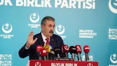 Gizem KARADAĞ-Özkan KARAÇAM/ANKARA, – BÜYÜK Birlik Partisi (BBP) Genel Başkanı