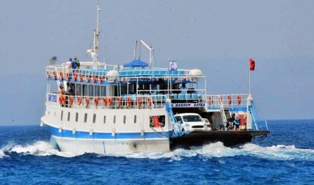 Bodrum’da feribot seferlerine fırtına engeli Fırat AKAY/BODRUM (Muğla), – MUĞLA’nın Bodrum ilçesinde, bugün yapılması planlanan